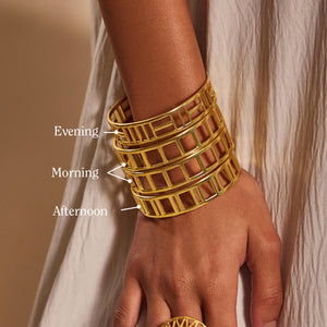 Stackable Bangle: morning